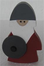 Viking magnet 2.5" wood  Made in Sweden