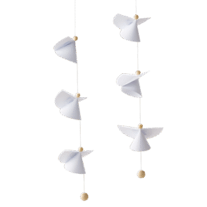 Guardian Angels mobile   Flensted of Denmark   14" x 5"  6 angels