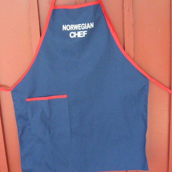 Chefs apron Norwegian 30" long