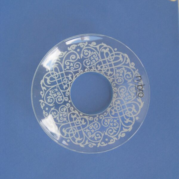 Bobeche:  Full Decor crystal 2.5"  Made in Sweden