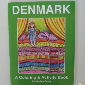 Denmark coloring book