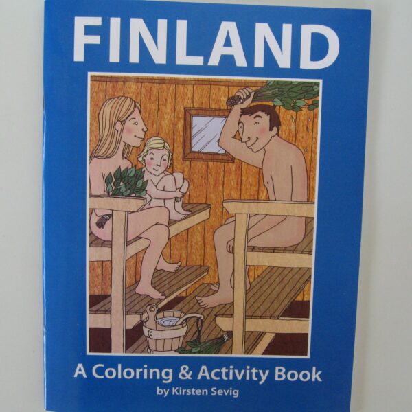 Finland coloring book