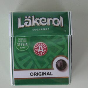 Läkerol Original Herb Menthol  .88 oz  (25 grams)