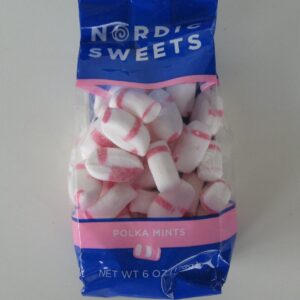 Swedish polka mint candy 5 oz bag