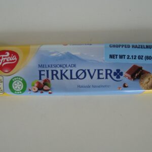 Freia Firklöver chocolate bar w-hazelnuts  2.12 oz  Norway