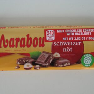 Marabou milk chocolate bar with hazelnuts 3.5 oz  Sweden