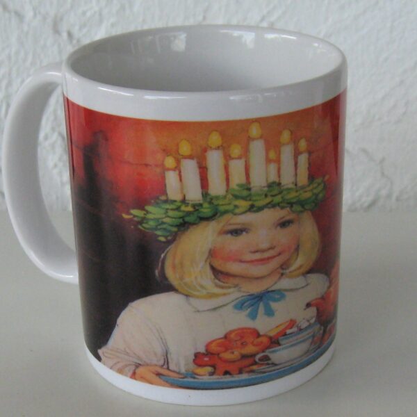 Mug with Lucia design
