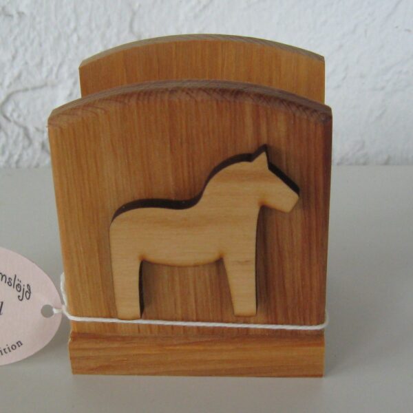 Dala Horse naokin holder  3" x 3.5 "