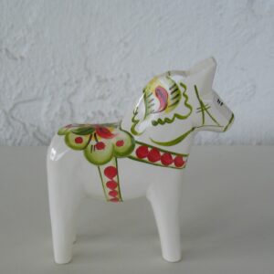 White Dala Horse 2"
