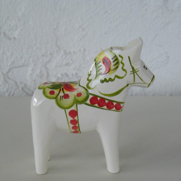 White Dala Horse 2"