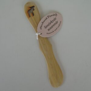Juniper butter spreader with Moose