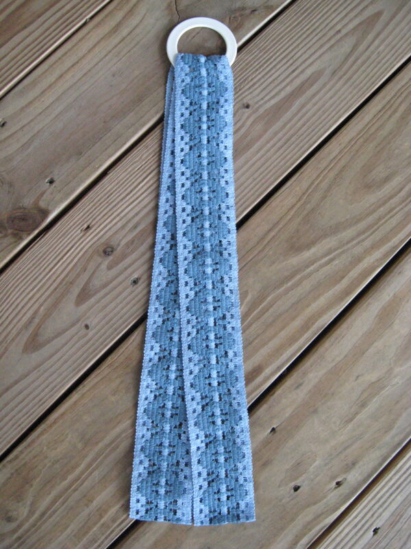Blue lace tray sling  2.5" x 20"