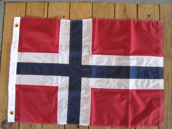 Norwegian flag 2' x 3' polyester outdoor