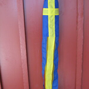 Swedish blue/yellow windwag,30" long