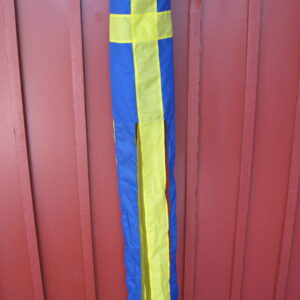 Swedish blue/yellow windsock, 60" long