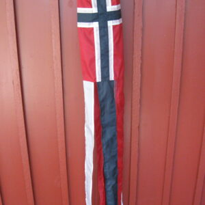 Norwegian red, white and blue windsock, 60" long
