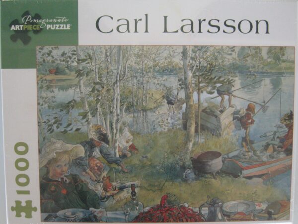 Carl Larsson Jigsaw PUzzle "Crayfishing", 1,000 pieces