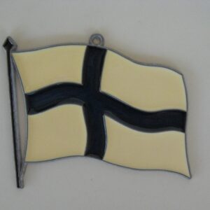 Suncatcher Finnish flag