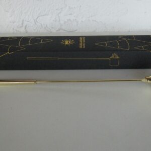 Brass Candle Snuffer  11.5" x 1.5"  Pluto of Sweden