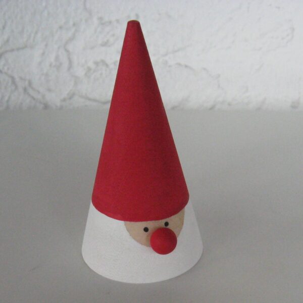 "Max" Christmas Santa 4" high  Made in Sweden  wood