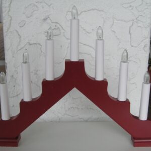 Christmas candolier Ada 7 candles electric