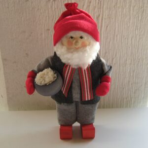 Tomte w/red shoes Butticki of Sweden 7"