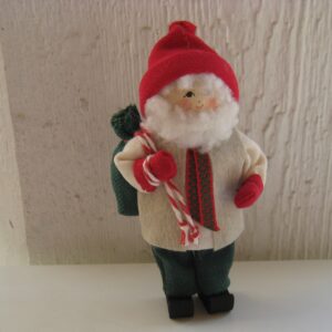 Tomte w/green sack Butticki of Sweden 6"