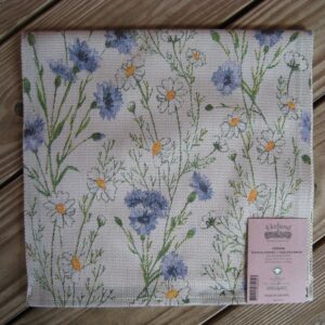 100% organic cotton runner "Sommar" Made in Sweden by Ekelund  14" x 47"