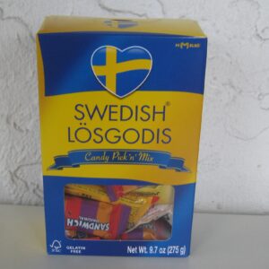Swedish "Fika" Lösgodis  candy mix box  10.58 oz