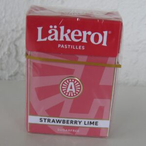 Läkerol big pack strawberry lime 2.64 oz  (75 grams)