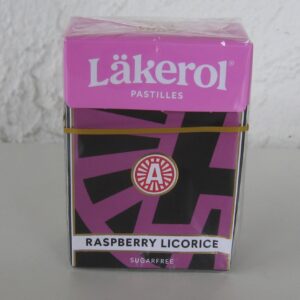 Läkerol big pack raspberry licorice 2.64 oz  (75 grams)
