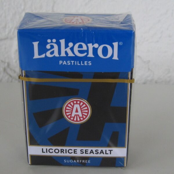 Läkerol big pack licorice sea salt 2.64 oz  (75 grams)
