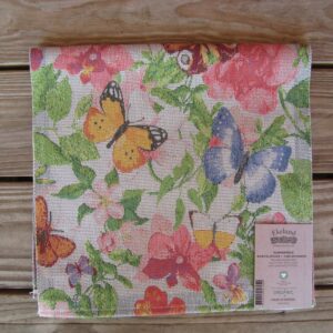 100% Organic Cotton runner "Summer Field" Made in Sweden by Ekelund 14" x 47"