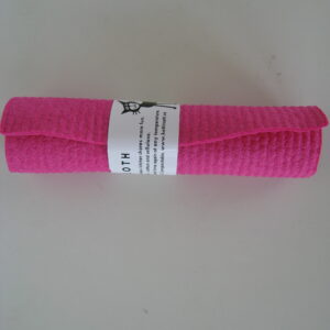 "Toppen" Karin's Cheerful Colors dish washing sponge/ dish cloth "Cerise" Kattinatt of Sweden 6.5" x 6.25"