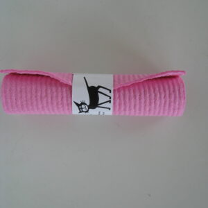 "Toppen" Karin's Cheerful Colors dish washing sponge/ dish cloth "Pink" Kattinatt of Sweden 6.5" x 6.25"