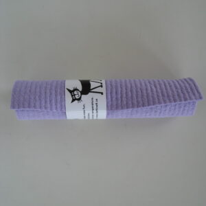 "Toppen"  Karin's Cheerful Colors dish washing sponge/ dish cloth "pastel purple" Kattinatt of Sweden 6.5" x 6.25"