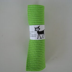"Toppen" Karin's Cheerful Colors dish washing sponge/ dish cloth "pastel green" Kattinatt of Sweden 6.5" x 6.25"