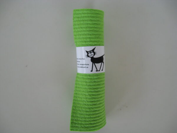 "Toppen" Karin's Cheerful Colors dish washing sponge/ dish cloth "pastel green" Kattinatt of Sweden 6.5" x 6.25"