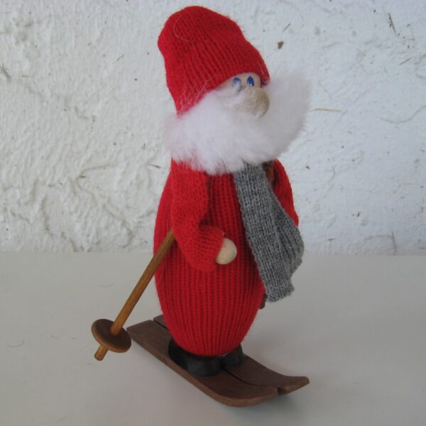Felix the skier 6" Made in Sweden  red  ONE LEFT