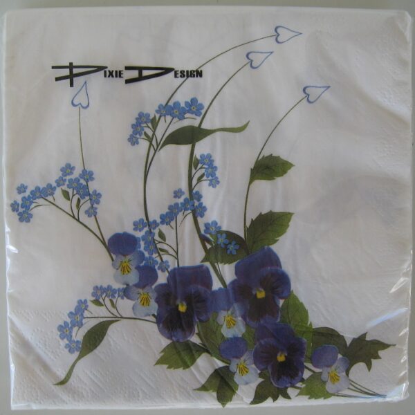 "Viol" luncheon napkins 20 pkg