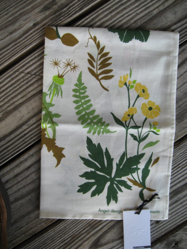 Almedahls "Ängsö" tea towel  27" x 17"