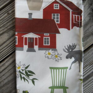 "Strovtåg" tea towel 30" x 18" Arvidsson of Sweden  One Left