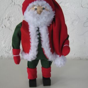 Tomte red/green  8"  Butticki of Sweden