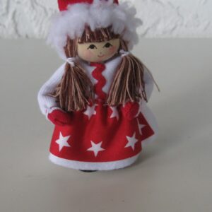 Tomte girl "stars"  3"  Butticki of Sweden
