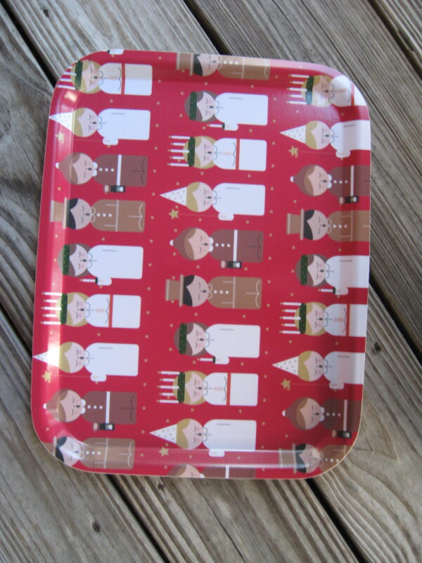 Lucia tray 14" x 11" laminated wood  Made in Sweden