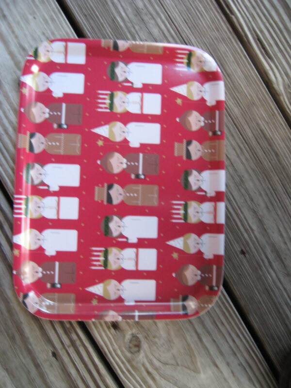 Lucia tray  10.5" x 8" laminated wood  Made in Sweden