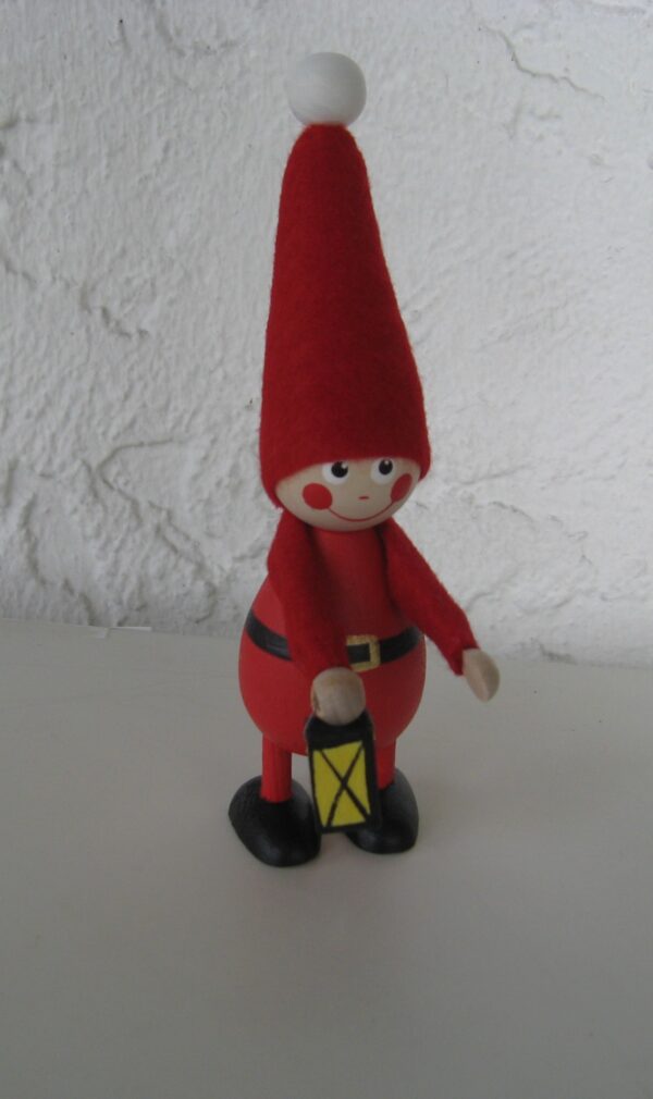 Tomte w/lantern  5"  Made in Sweden