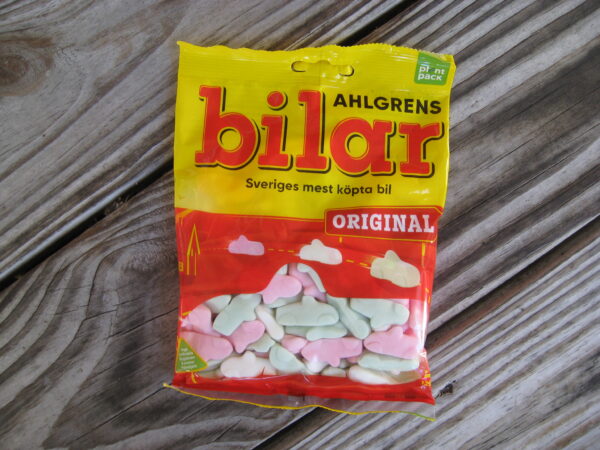 Ahlgrens Bilar "original" foam candy  Sweden 125 grams