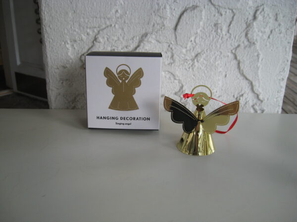 Hanging angel 3" x 3" Pluto of Sweden