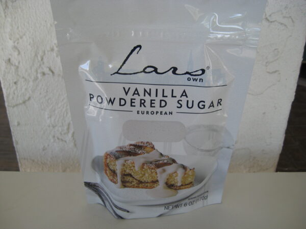 Lars Own Vanilla Powdered Sugar  6 oz
